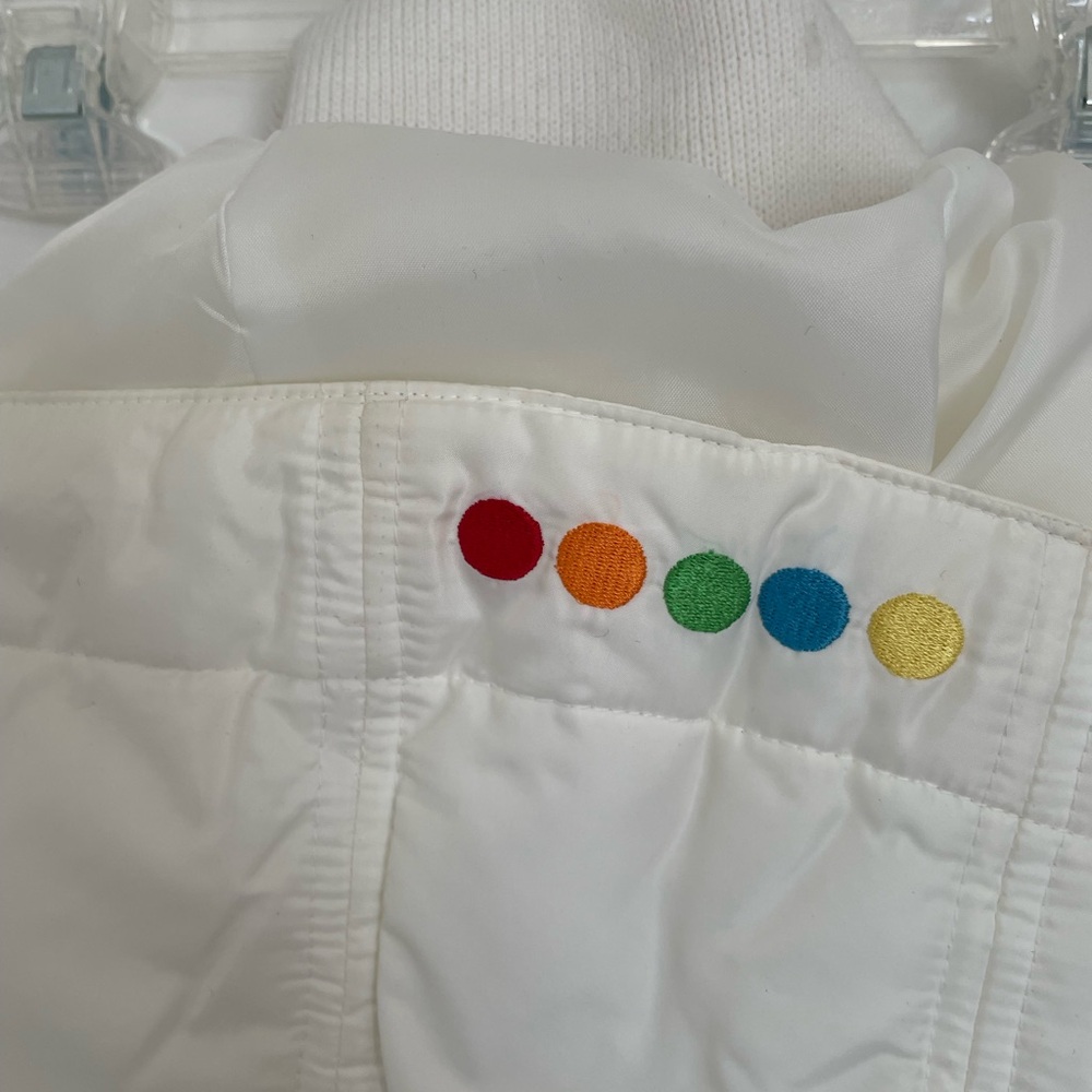 Vintage COOGI Australia Puffer Jacket | NWT | Rainbow Trim | Women’s M - Picture 7 of 8